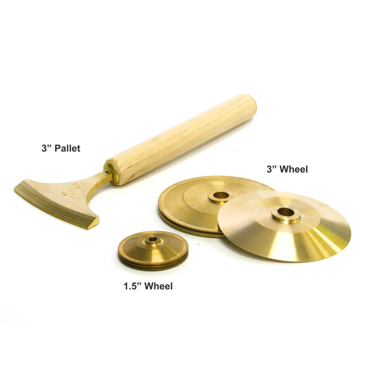 Decorative Bookbinding Brass Wheels & Pallets Fillet TALAS