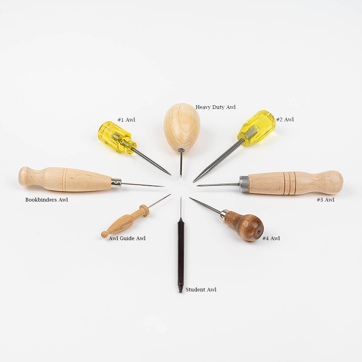 Bookbinding Awls and Punching Tool