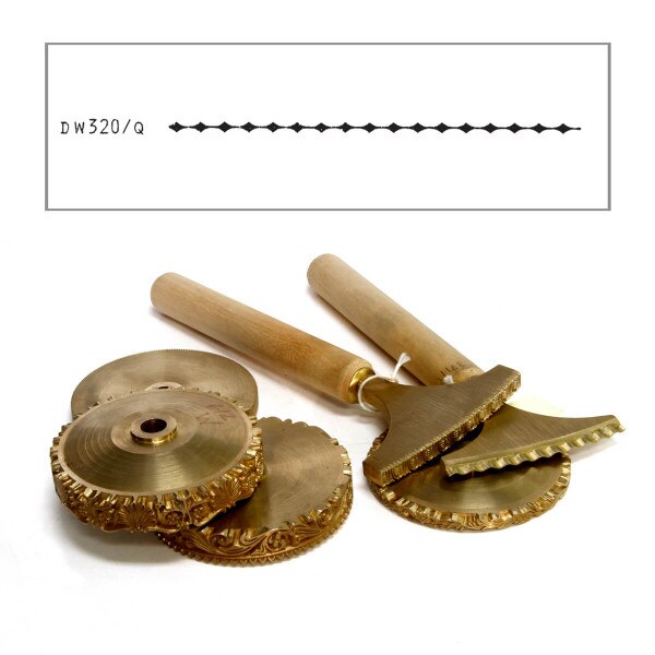 Decorative Bookbinding Brass Wheels & Pallets 320 | TALAS