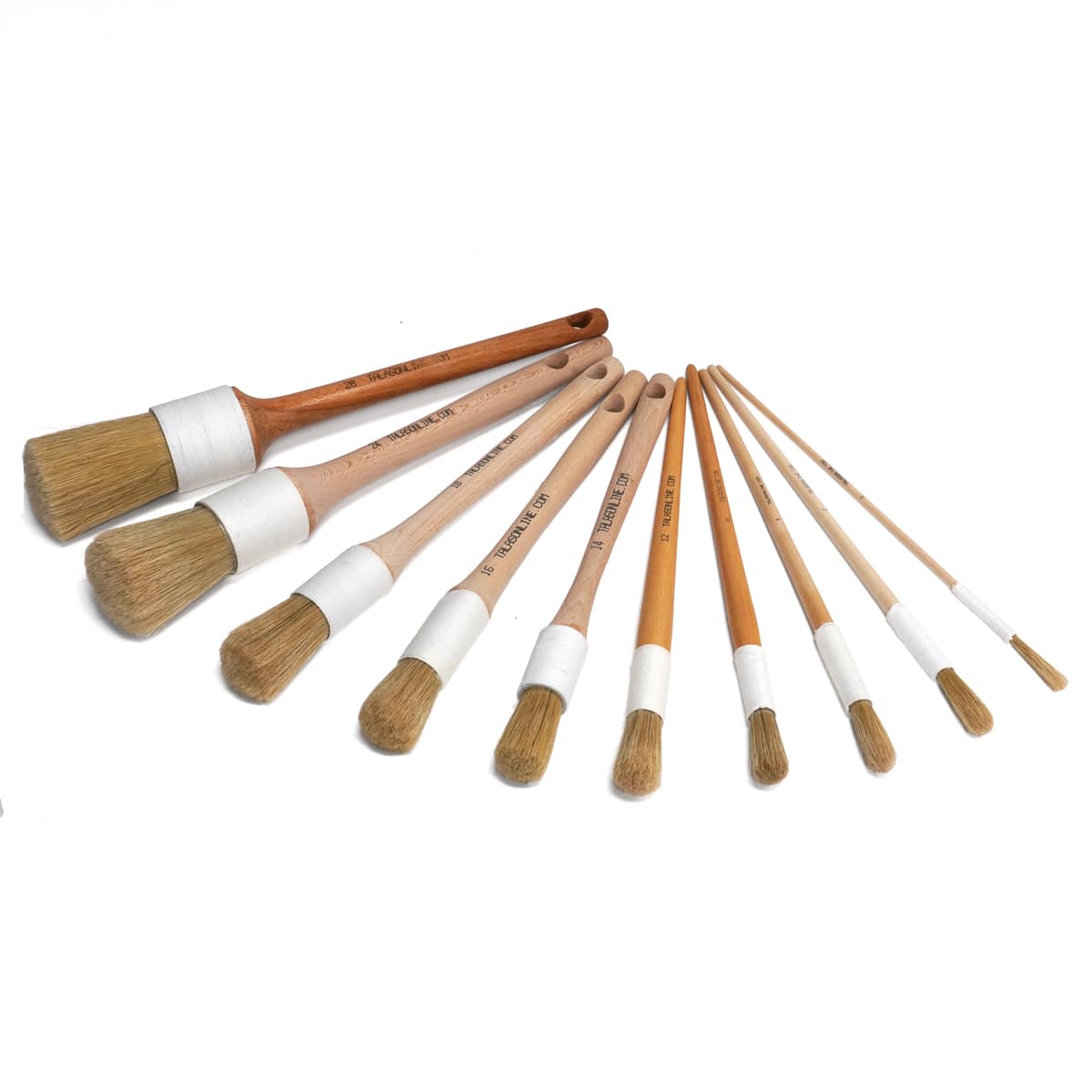 Conservation Glue and Paste Brushes TALAS