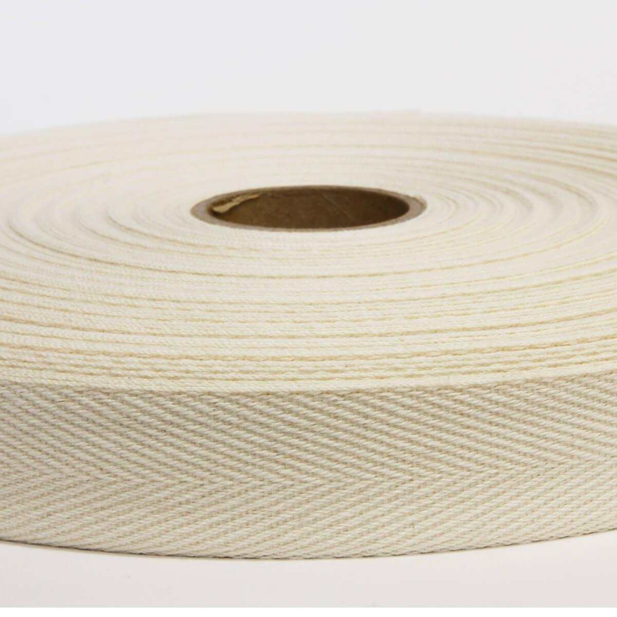 Archival Loose Twill Tight Weave Unbleached Cotton Tapes TALAS