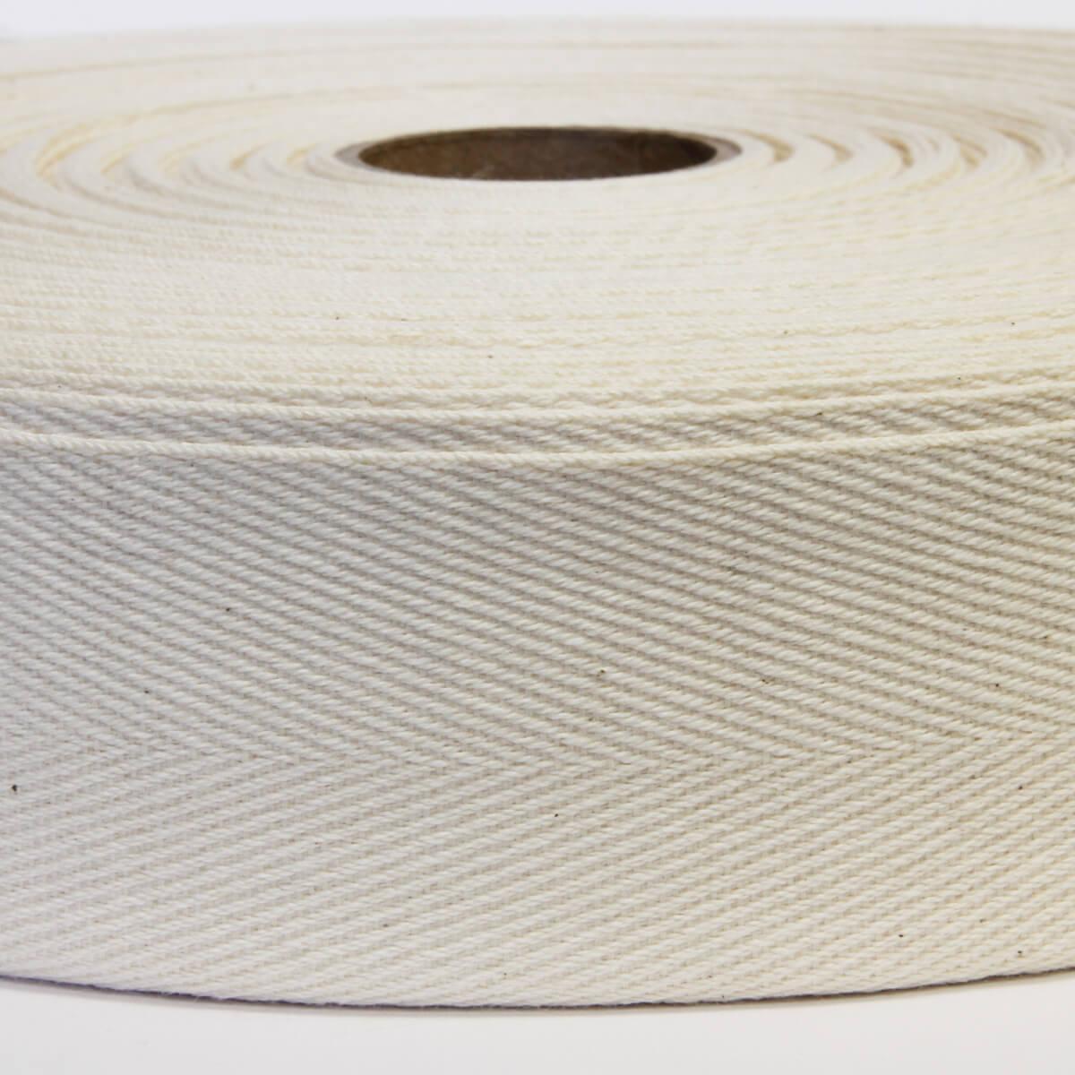 Archival Loose Twill Tight Weave Unbleached Cotton Tapes TALAS