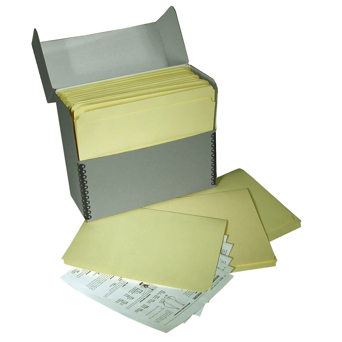 Metal-Edge Archival Document Boxes