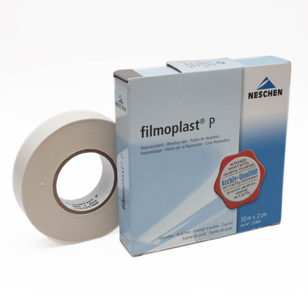 Filmoplast P Transparent Paper Invisible Repair Tape Self Adhesive 5 Metres 
