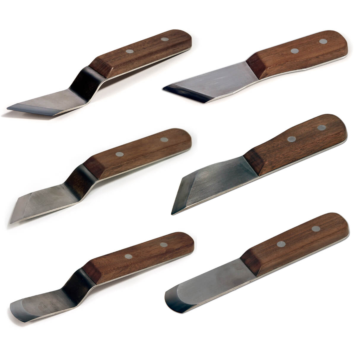 Rick Gingher Handmade Leather Paring Knives TALAS