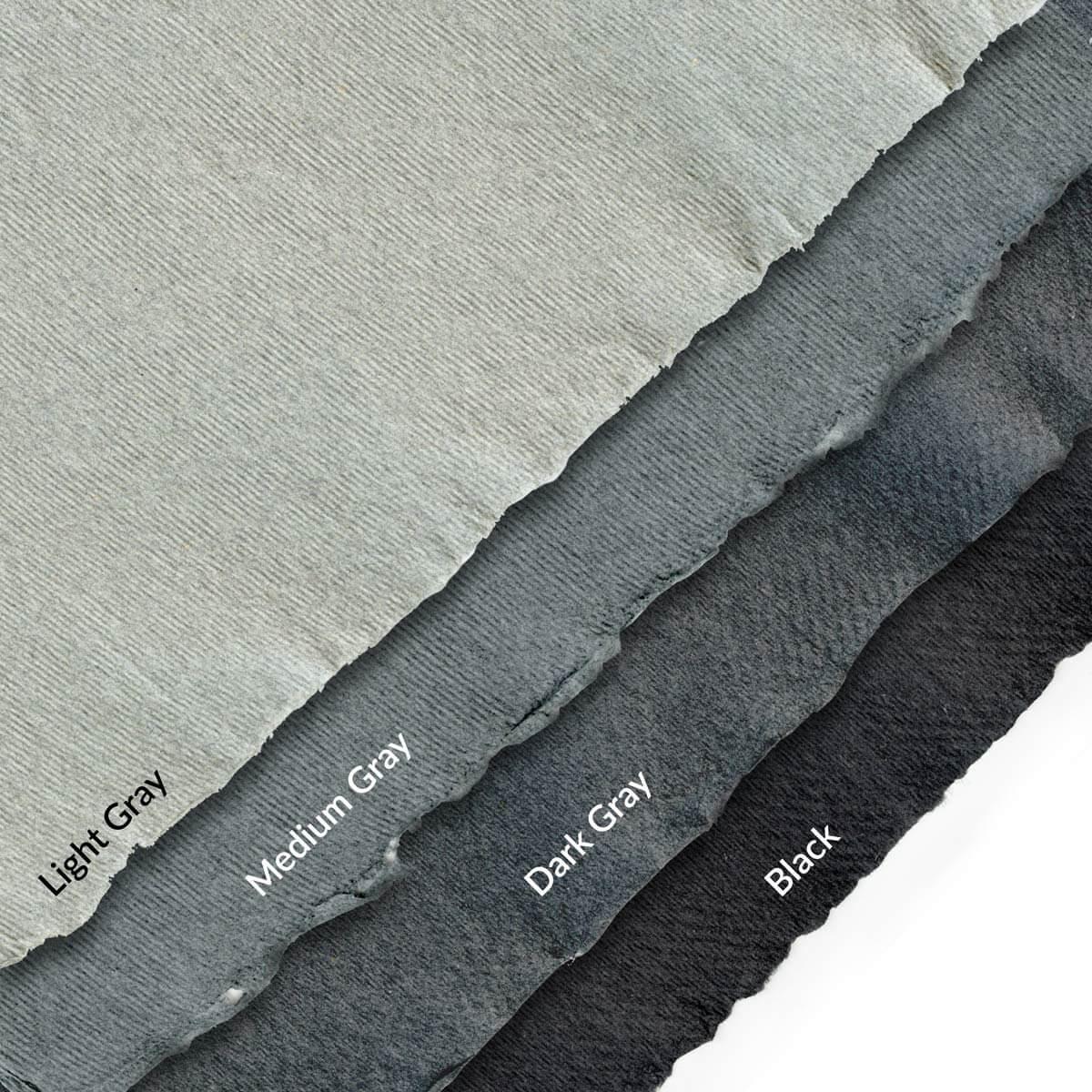 Grey Paper Khadi Pack, A5GRY, 6 X 8.25, 150 Gsm