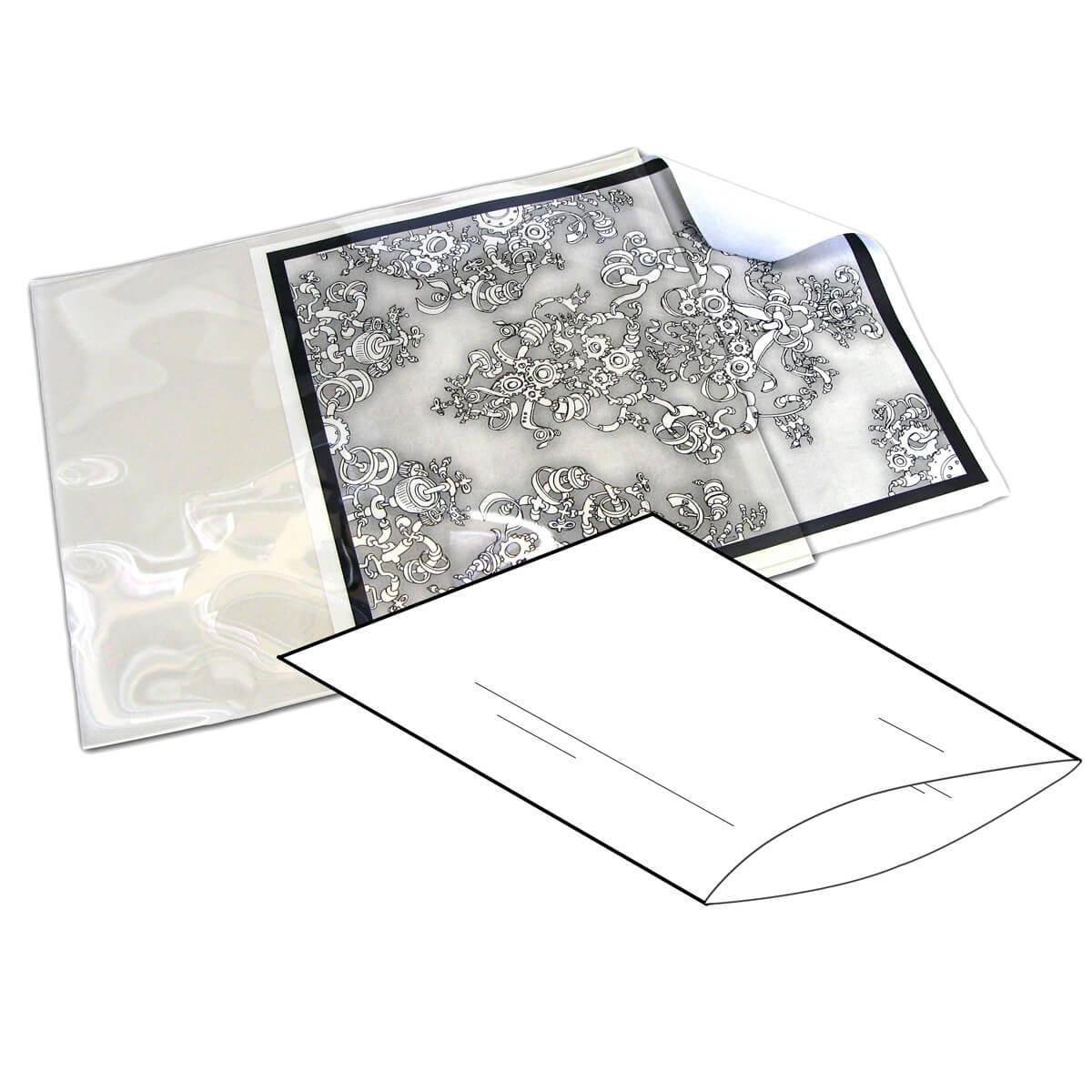 QBIX | Mylar® stencilvel 2000 micron (A4) 21 cm x 29,7 cm - 10-pak