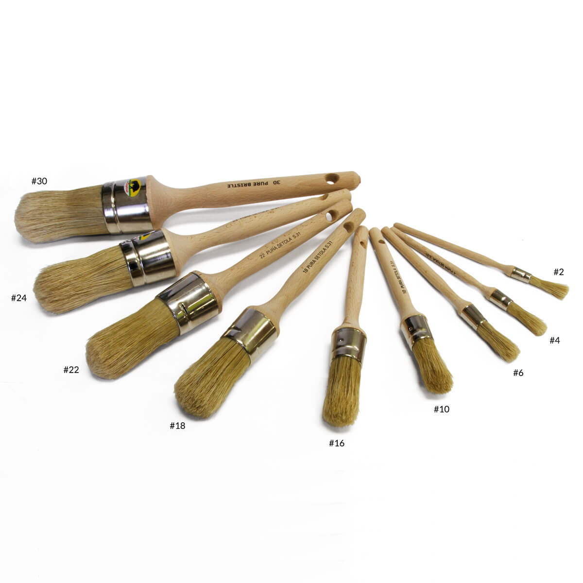 Round Glue Brushes TALAS