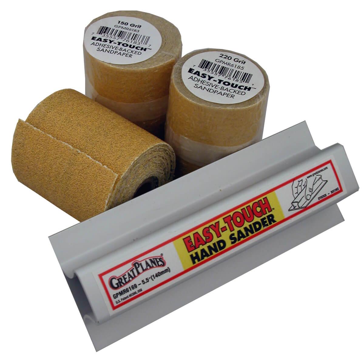Sandpaper Fine, Medium and Coarse TALAS
