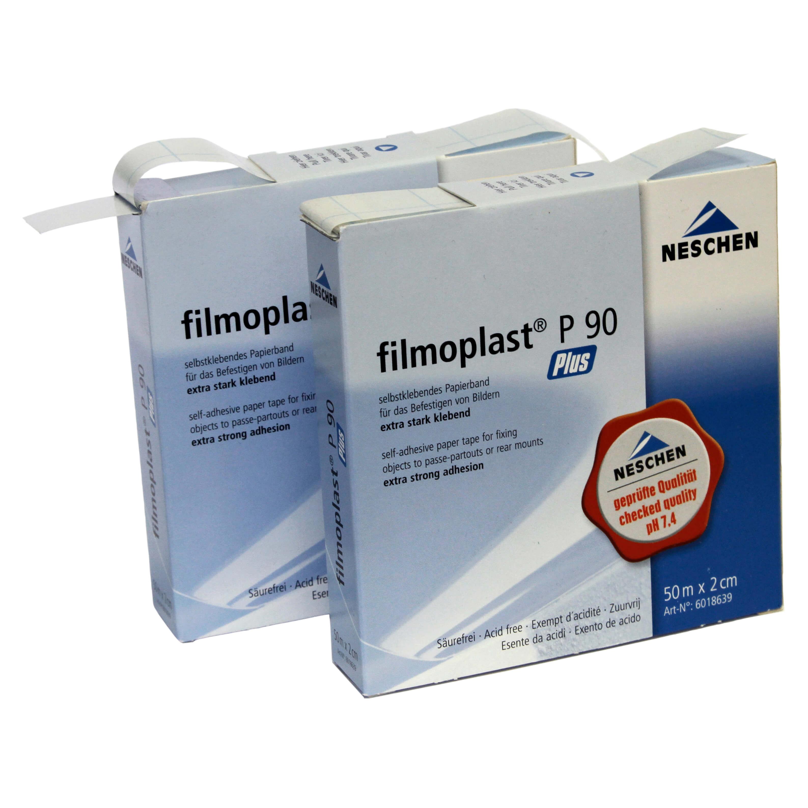 Filmoplast P90 Archival Framers Tape 10ft and 25ft