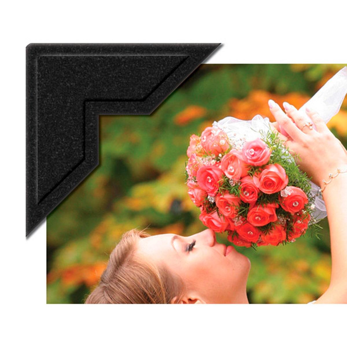 Lineco Self Adhesive Black Paper Photo Corners TALAS