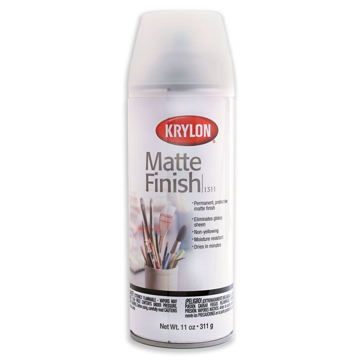 Krylon K01311007 Krylon Matte Finish Clear 11 oz Spray Paint,  Multi-Surface, (1 Piece, 1 Pack) 