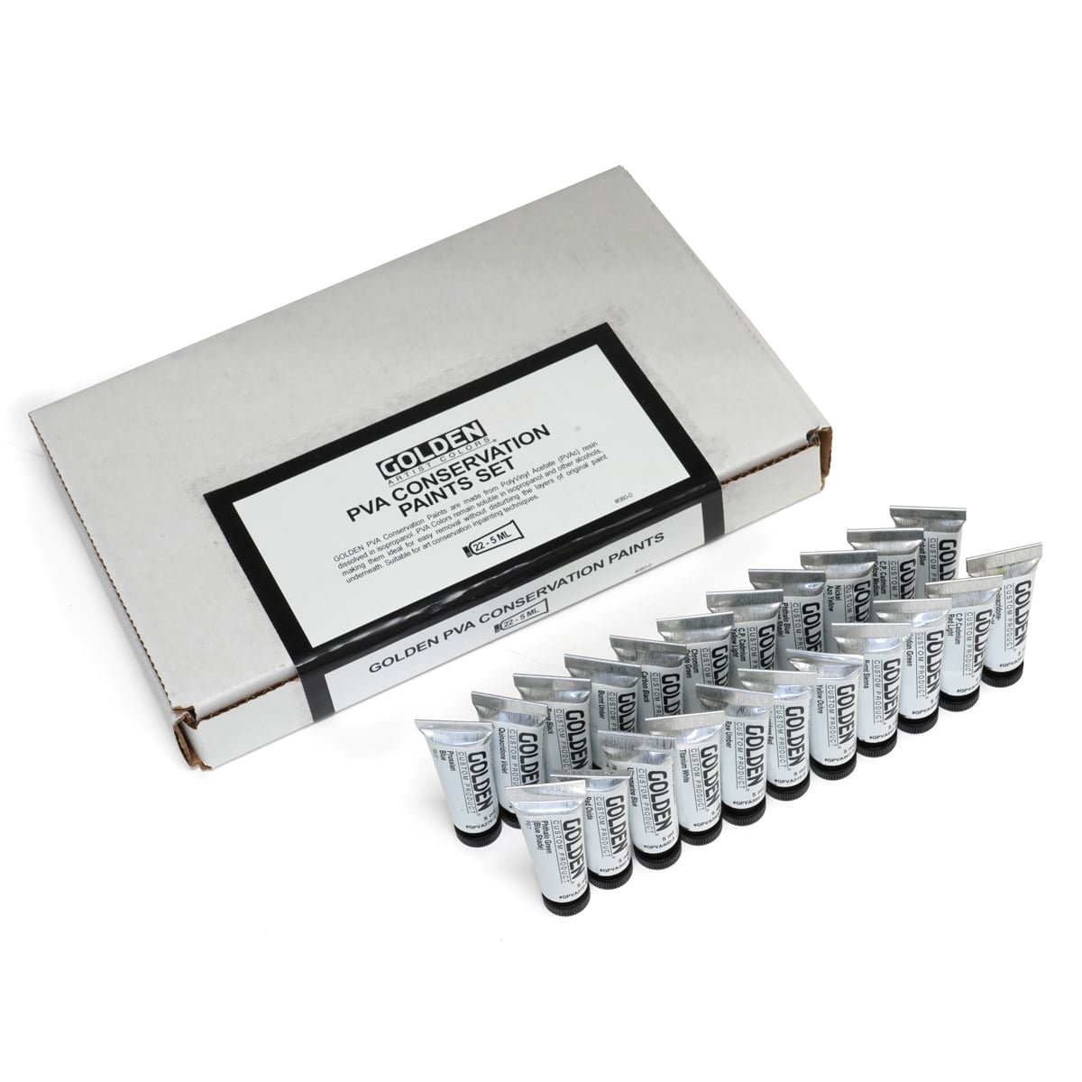 Golden PVA Conservation Paint Set TALAS