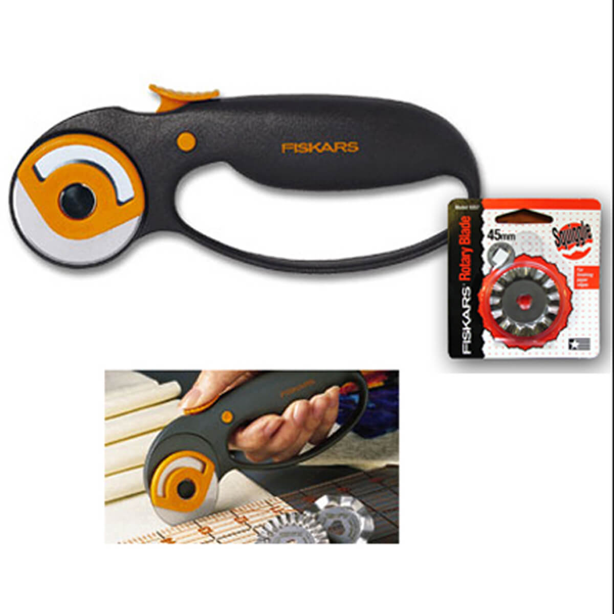 Pince à déchet Solid Fiskars L. 87,5 cm noir