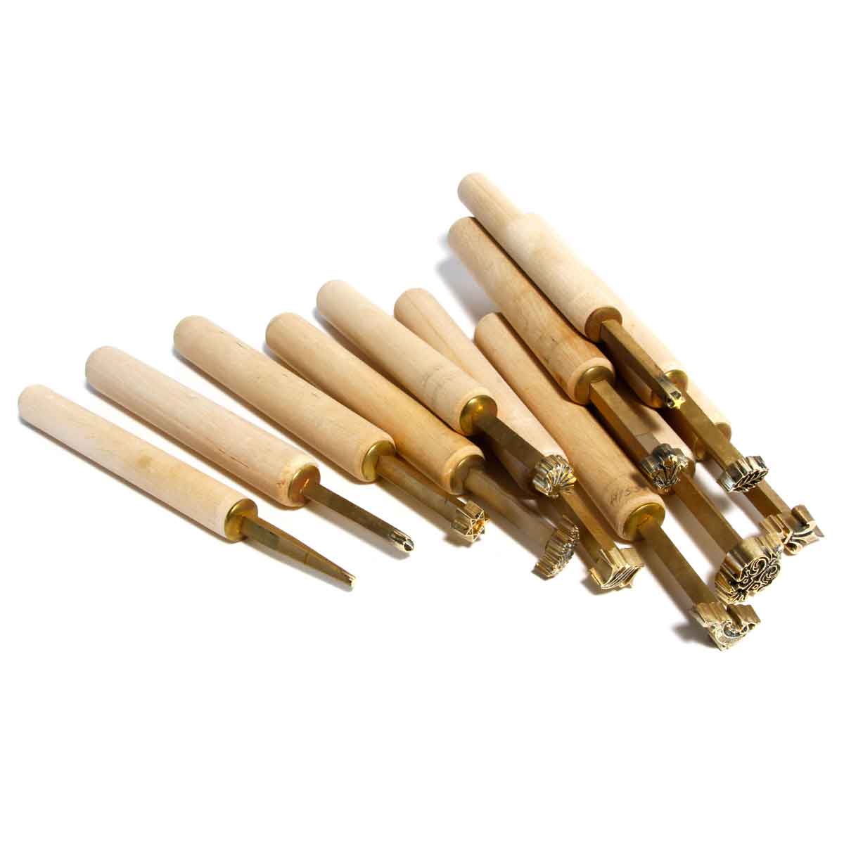 Decorative Brass Hand Tools for Bookbinding TALAS